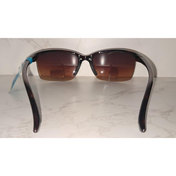 Adrienne Vittadini Sport Brown Unisex Sunglasses - NEW - Picture 2 of 7